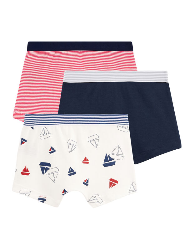 Confezione da 3 boxer bambino multicolore