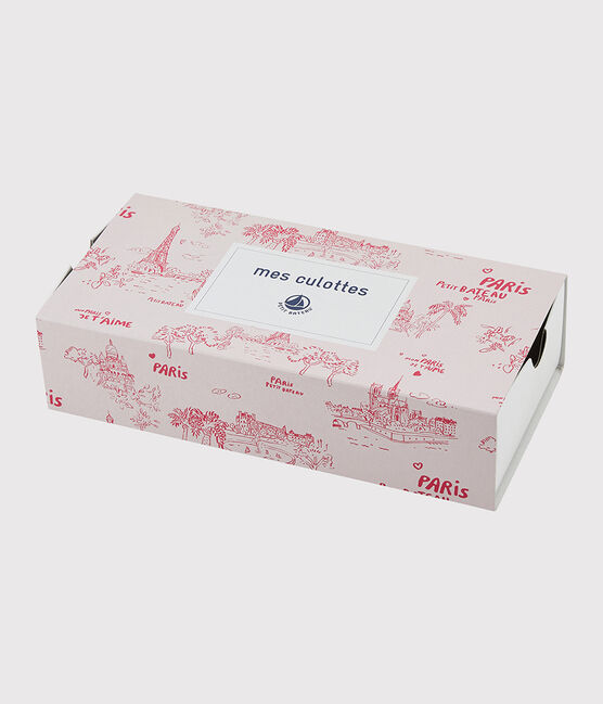Confezione da 5 slip tela di Jouy Parigi bambina variante 1