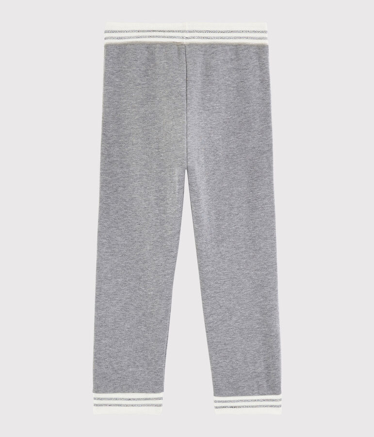Pantaloni sportivi bambina grigio SUBWAY CHINE