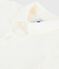 Camicia a maniche corte in misto cotone/lino tinta unita neonato bianco MARSHMALLOW