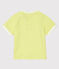 T-shirt maniche corte bebè maschio giallo SUNNY
