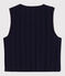Gilet senza maniche in tubique bambino unisex blu SMOKING