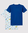 Confezione da 2 t-shirt manica corta animali yoga bambino variante 1