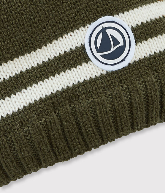 Cappellino bambino verde MILITARY
