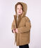 Parka bambino lunghezza midi tinta unita marrone ROCHE