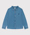 Camicia bambino in denim leggero blu DENIM CLAIR