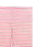 Leggings per bambina in lana e cotone rosa CHEEK/bianco MARSHMALLOW