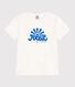 T-shirt a maniche corte in cotone con stampa bambino