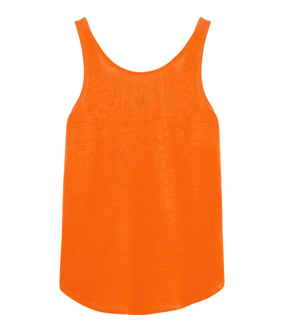 Canottiera in lino donna TIGER