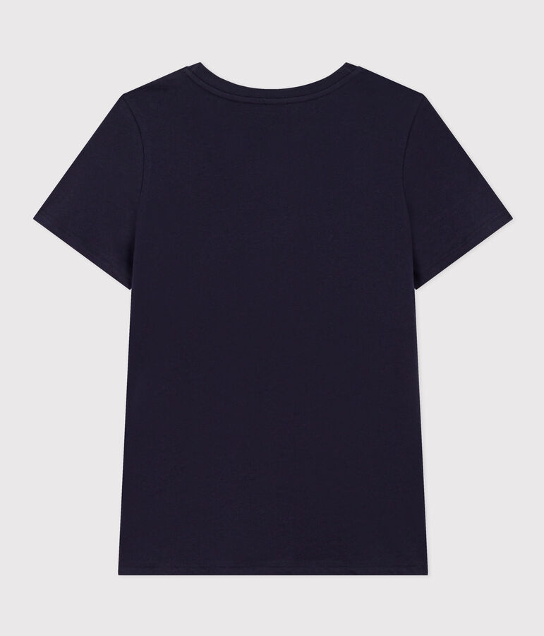 T-shirt LE DROIT girocollo in cotone Donna blu