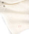 Cardigan bambina bianco MARSHMALLOW/rosa COPPER