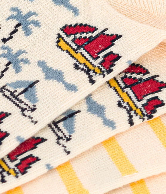 Confezione da 2 paia di calzini esploratori in jersey di cotone bambini variante 1