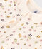 Pigiama senza piedini in cotone con stampa a fiori neonato bianco AVALANCHE/ MULTICO