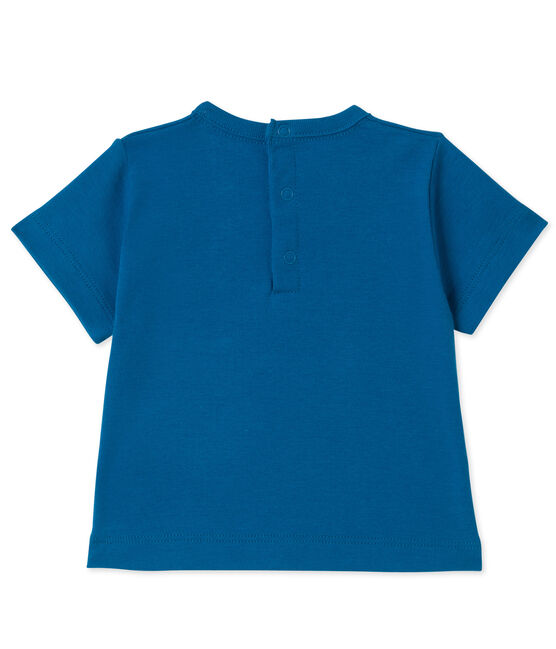 T-shirt per bebè maschio blu DELFT