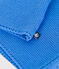 Cardigan in maglia di cotone a punto legaccio neonato blu EDNA
