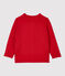 Cardigan in tricot bebè. rosso TERKUIT