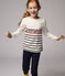 T-shirt in jersey bambina - bambino bianco MARSHMALLOW