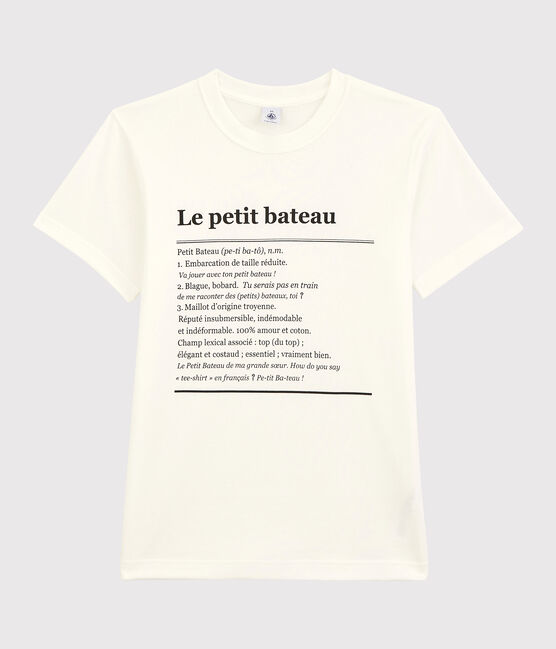 T-shirt Donna/Uomo bianco MARSHMALLOW