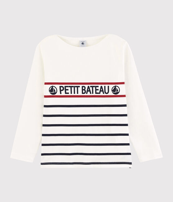 T-shirt in jersey bambina - bambino bianco MARSHMALLOW