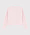 Cardigan tricot in cotone bambina rosa MINOIS