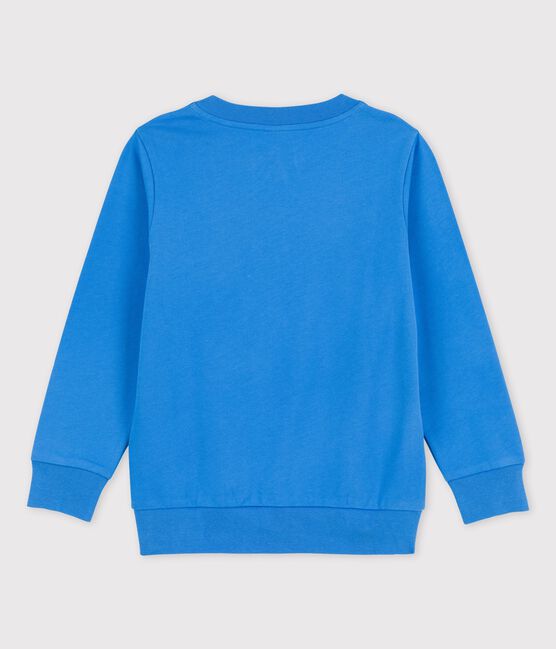 Felpa in molleton bambino blu BRASIER