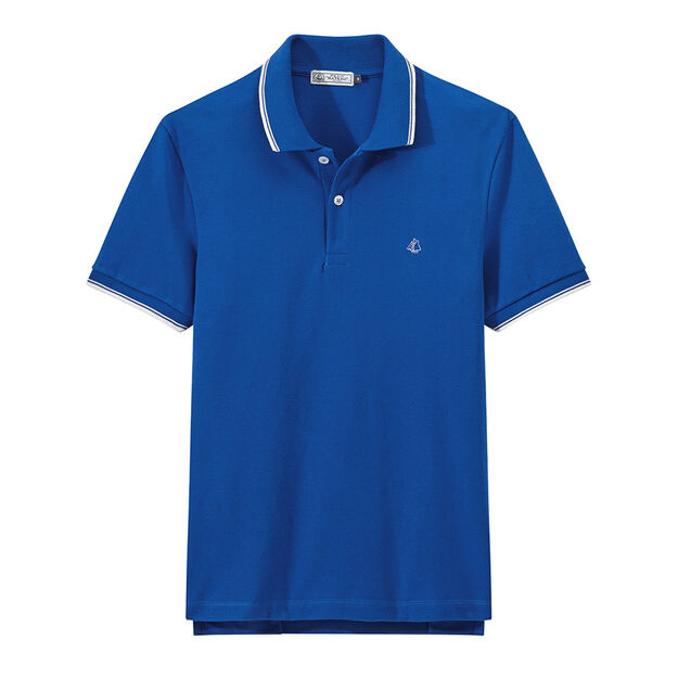 Polo maniche corte uomo blu