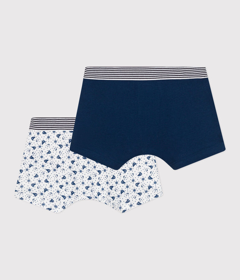 Set di 2 boxer in cotone bambino multicolore
