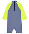 Tuta mare ecoresponsabile bimba/bimbo blu SURF/bianco MARSHMALLOW