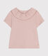 Blusa bebè a maniche corte in jersey