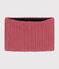 Snood in maglia foderata in pile bambino rosa ROSEWOOD