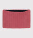 Snood in maglia foderata in pile bambino