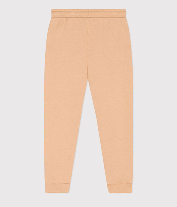 Pantaloni joggers bambino beige