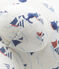 Doudou orsetto per bebè maschio stampato bianco LAIT/bianco MULTICO