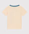 T-shirt  maniche corte in cotone bambino bianco AVALANCHE/ MULTICO