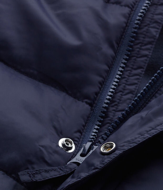 Piumino bambino impermeabile foderato blu
