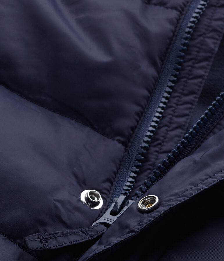 Piumino bambino impermeabile foderato blu