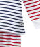 Pigiama bambino rigato bianco ECUME/bianco MULTICO