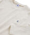 T-shirt maniche lunghe bambino beige MONTELIMAR CHINE