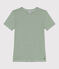 T-shirt L'Iconique in cotone a righe donna PALMERAIE/ MARSHMALLOW