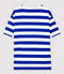 Abito a righe Donna blu SURF/bianco MARSHMALLOW