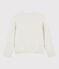 Cardigan in tubique bambina beige MONTELIMAR CHINE