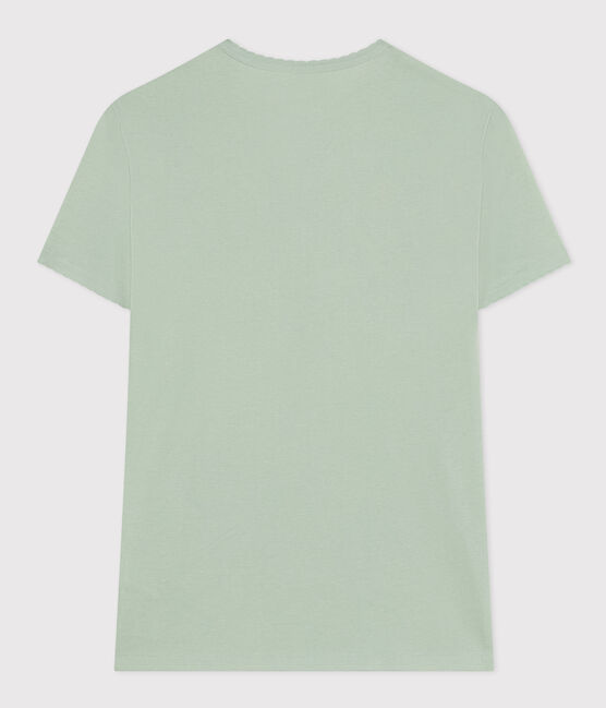 T-shirt L'ICONIQUE cocotte in cotone Donna verde HERBIER