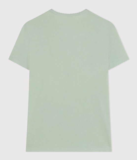 T-shirt L'ICONIQUE cocotte in cotone Donna verde HERBIER
