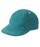 Cappellino da baseball maschietto in maglia a righe verde OLIVIER/bianco MARSHMALLOW