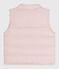 Piumino senza maniche double face neonato rosa JOLI/ MILK