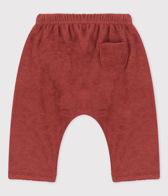 Pantalone alla turca in spugna bebè marrone OMBRIE