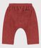 Pantalone alla turca in spugna bebè marrone OMBRIE