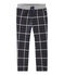 Pantalone in maglia a scacchi da bambino nero CITY/blu SMOKING/ MARSHMALLOW