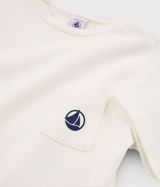 T-shirt bambino bianco MARSHMALLOW