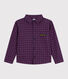 Camicia in flanella a quadri bambino